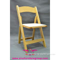 wholesale wooden padded folding chair, used wedding folding chairs